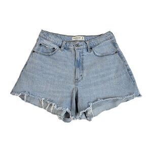 Abercrombie & Fitch Shorts Womens 30 10 90s Relaxed Cutoff High Rise Curve Love